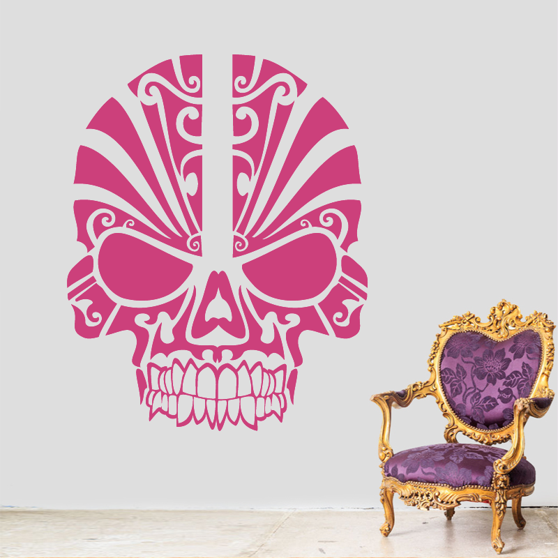 Sticker Mural T Te De Mort Skull Zonestickers