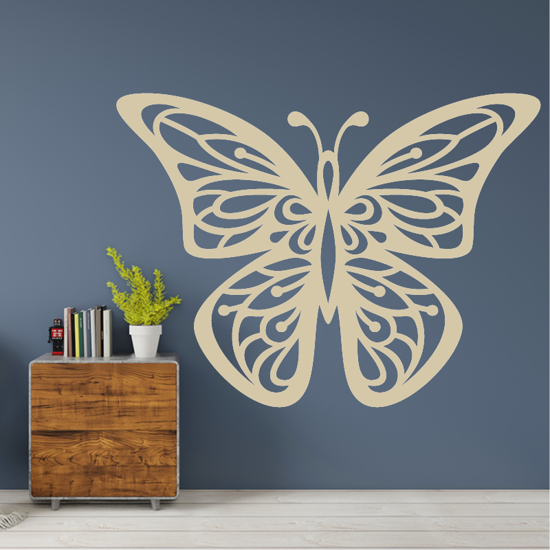 Sticker Papillon Nymphe Autocollant Papillon Nymphe