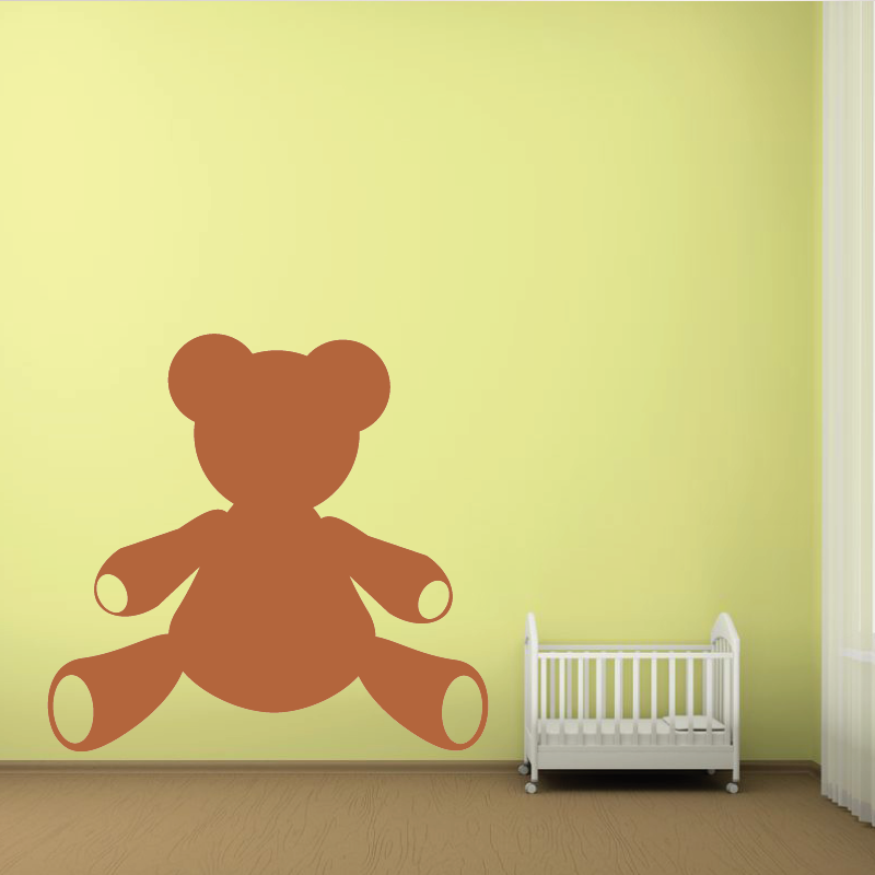 Sticker Mural Ours En Peluche Zonestickers