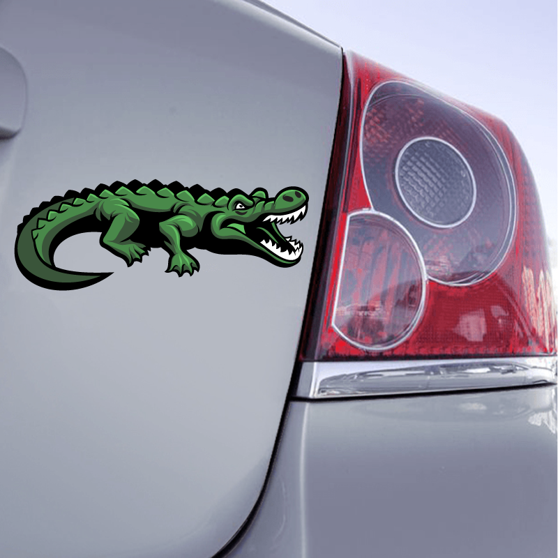 Sticker Alligator Autocollant Alligator Zonestickers