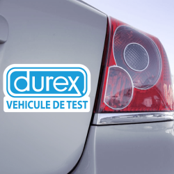 Autocollant Durex Véhicule De Test