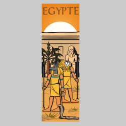 Sticker Bandeau divinité égyptienne Anubis