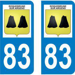 Sticker Plaque Roquebrune-sur-Argens 83520