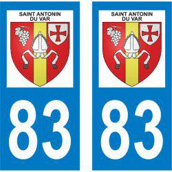 Sticker Plaque Saint-Antonin-du-Var 83510