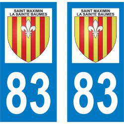 Sticker Plaque Saint-Maximin-la-Sainte-Baume 83470