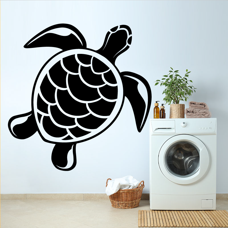 Autocollant Tortue Sauvage ZoneStickers