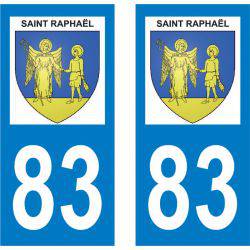 Sticker Plaque Saint-Raphaël 83700