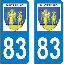 Sticker Plaque Saint-Raphaël 83700