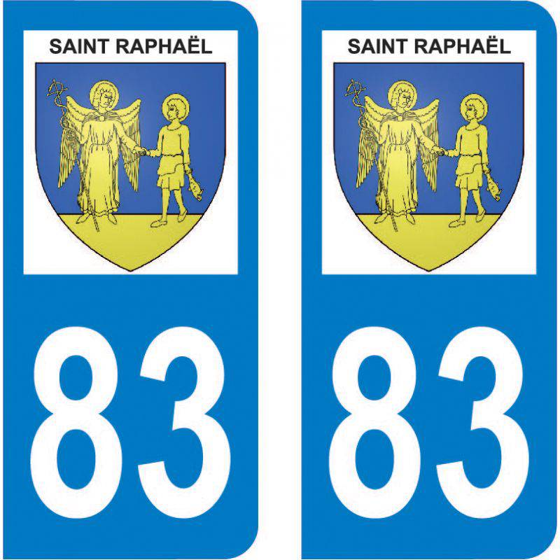 Sticker Plaque Saint-Raphaël 83700 Sticker Plaque Saint-Raphaël 83700