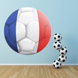 Autocollant Ballon De Foot France