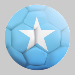 Autocollant Ballon De Foot Somalie