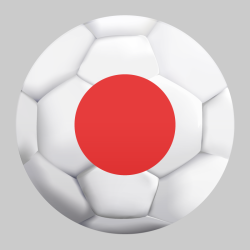 Autocollant Ballon De Foot Japon