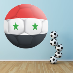 Autocollant Ballon De Foot syrie