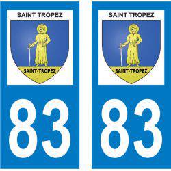Sticker Plaque Saint-Tropez 83990