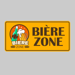 Sticker zone Bière