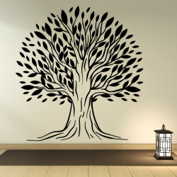 Sticker Arbre Noir