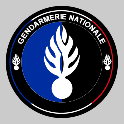 Autocollant Gendarmerie