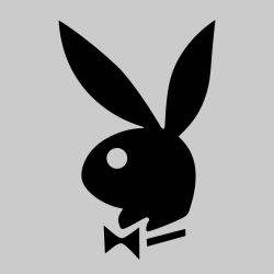 Sticker Playboy Noir