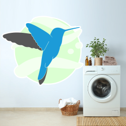 Sticker Mural Oiseau Libre