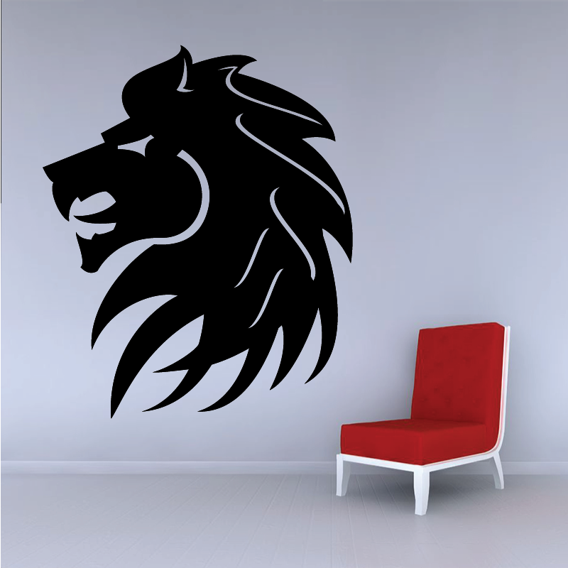 Autocollant Mural Lion - 1