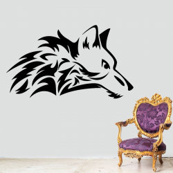 Sticker Mural Loup - 1