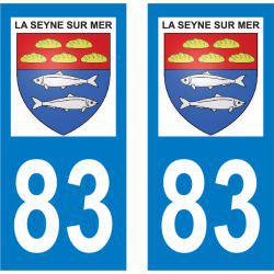 Sticker Plaque La Seyne-sur-Mer 83500