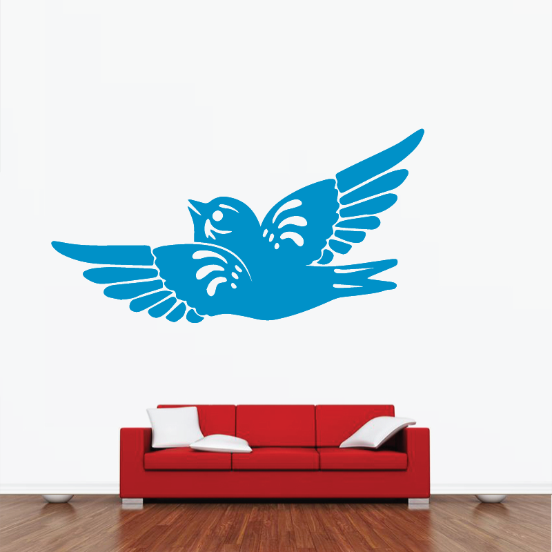 Autocollant Mural Oiseaux ZoneStickers