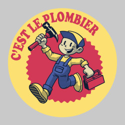 Sticker c'est le plombier
