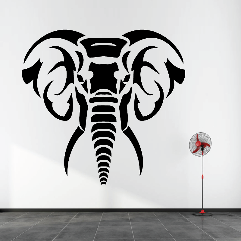Sticker Mural Éléphant - 1