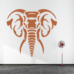 Sticker Mural Éléphant