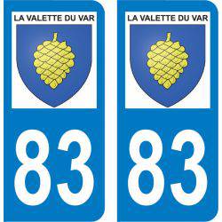 Autocollant Plaque La Valette-du-Var 83160