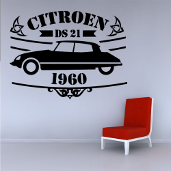 Sticker Mural Citroën‎ DS 21 - 1