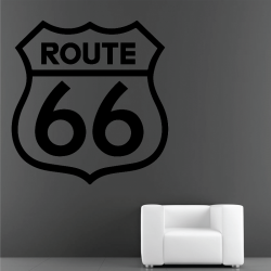 Sticker Mural Route 66 - 1