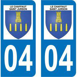 Sticker Plaque Le Chaffaut-Saint-Jurson 04510