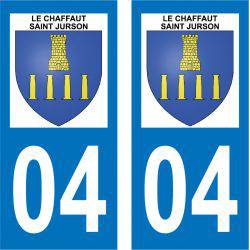 Sticker Plaque Le Chaffaut-Saint-Jurson 04510