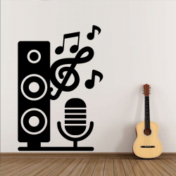 Sticker Mural Sono Music - 1