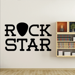 Sticker Mural Rock Star - 1