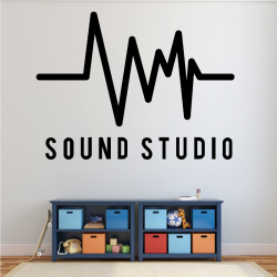 Sticker Mural Sound Studio - 1