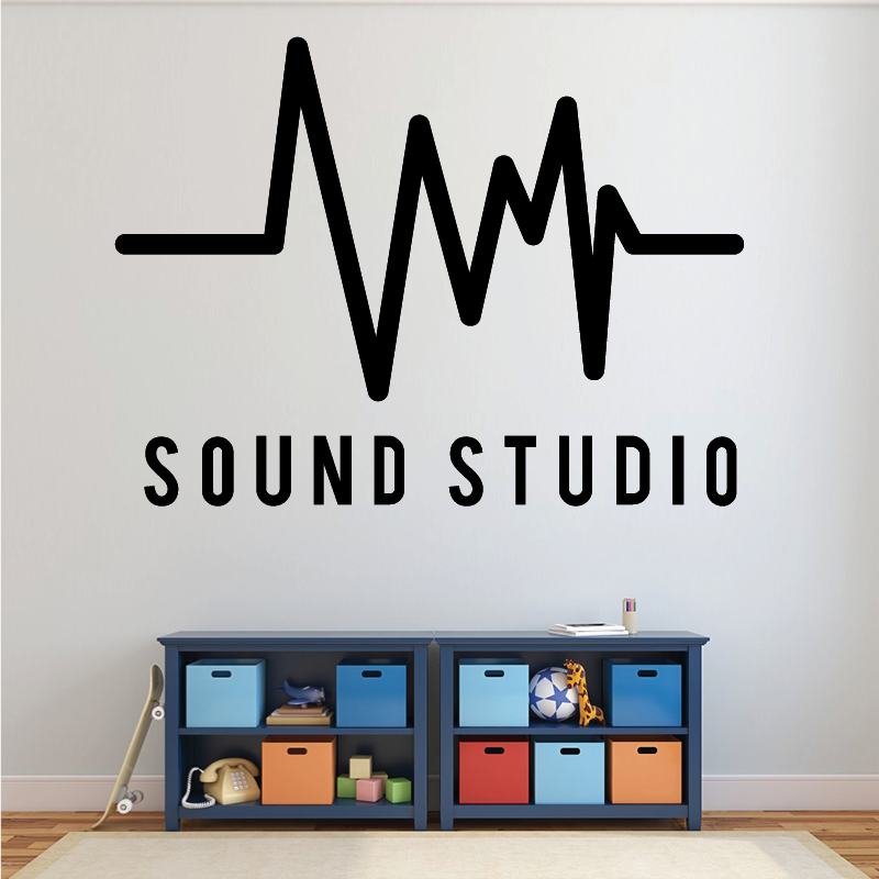 Sticker Mural Sound Studio - 1