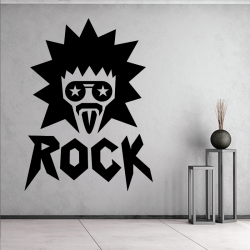Sticker Mural Crazy Rockeur - 1