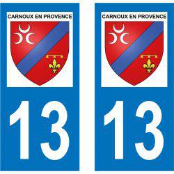 Sticker Plaque Carnoux-en-Provence 13470