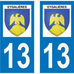 Sticker Plaque Eygalières 13810