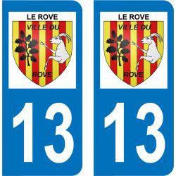 Sticker Plaque Le Rove 13740