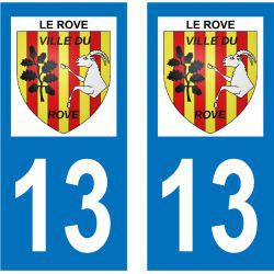 Sticker Plaque Le Rove 13740