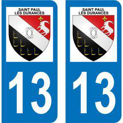Sticker Plaque Saint-Paul-lès-Durance 13115