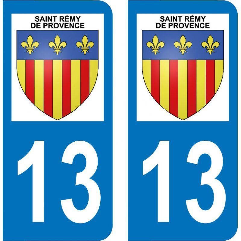 Autocollant  Plaque Saint-Rémy-de-Provence 13210