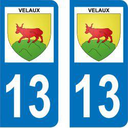 Sticker Plaque Velaux 13880