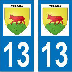 Sticker Plaque Velaux 13880