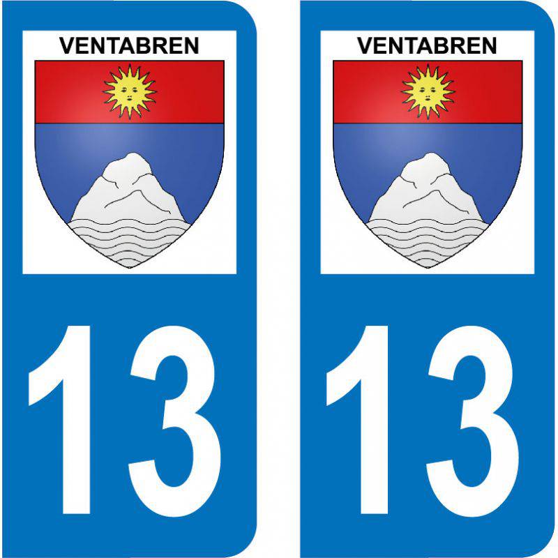 Autocollant Plaque Ventabren 13122