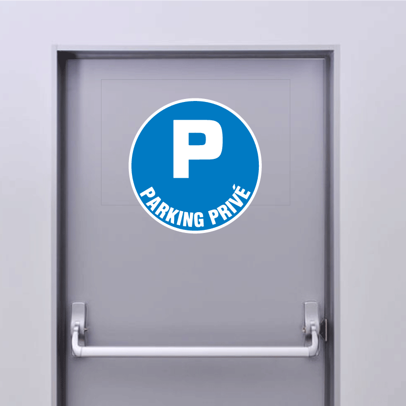 Sticker Panneau Parking Privé - 1
